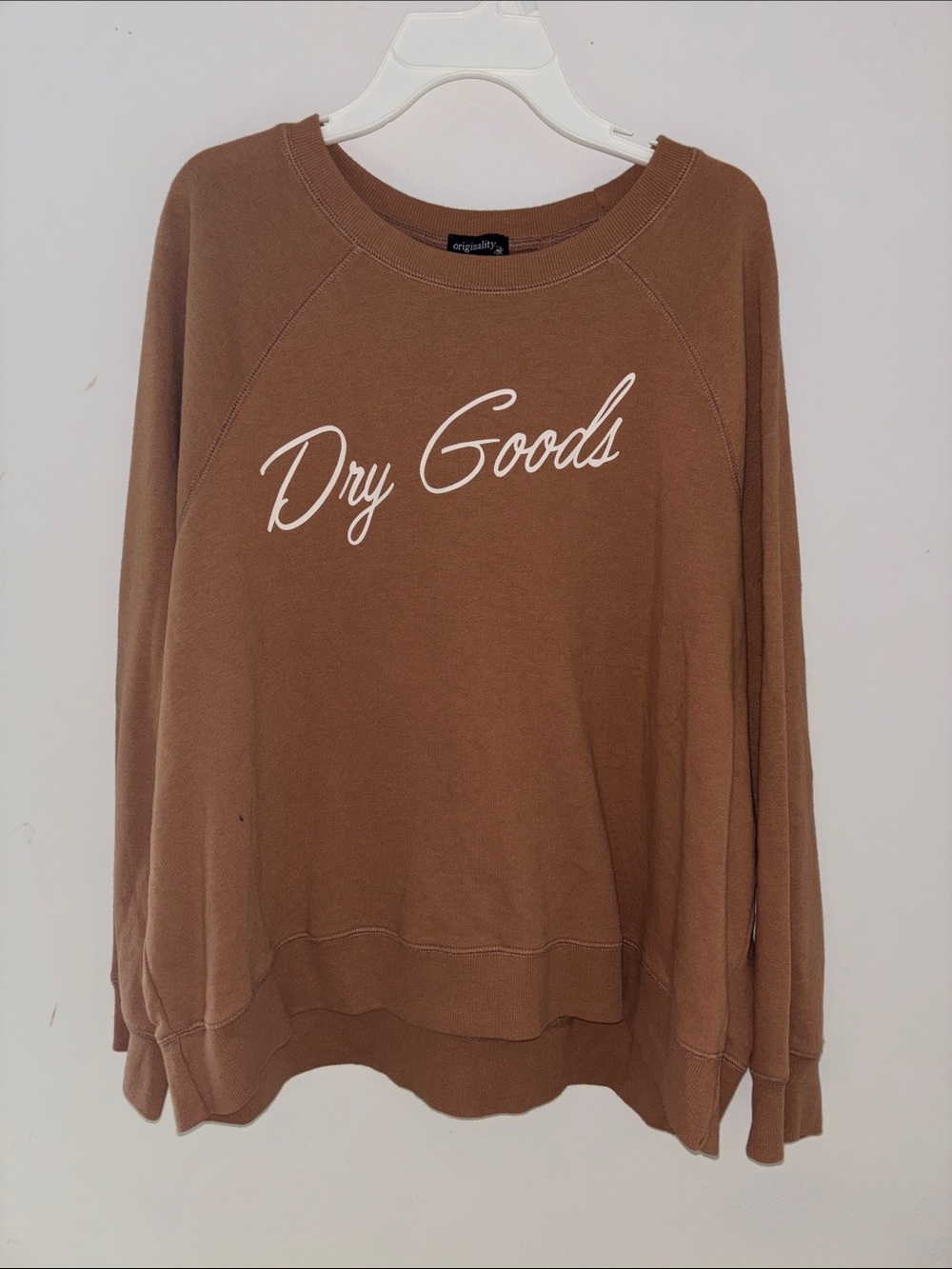 Dry Goods Brown Crewneck Sweatshirt - Women